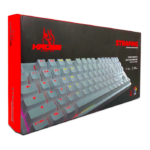 Teclado Gamer Kross Mecânico, Anti Ghosting, Swith Azul Outemu, USB - KE-KG130 | Branco - Imagem 2