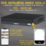 Kit 4 Cameras Seguranca Vhl 1220b 1080p Full Hd Dvr 4ch 1tb - Imagem 2
